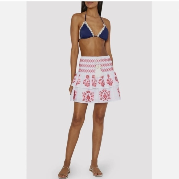 MILLY ESTEE CROSS STITCH EMBROIDERED
COLOR: HDX CORAL - Picture 15 of 16